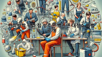 ✨ 반짝반짝 우리 집! 성주군 벽진면 대청소 비법 공개 🏡